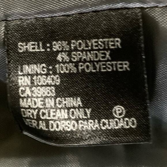 Preston & York Gray Top Women's Size 10 Lined Sleeveless - Picture 6 of 9